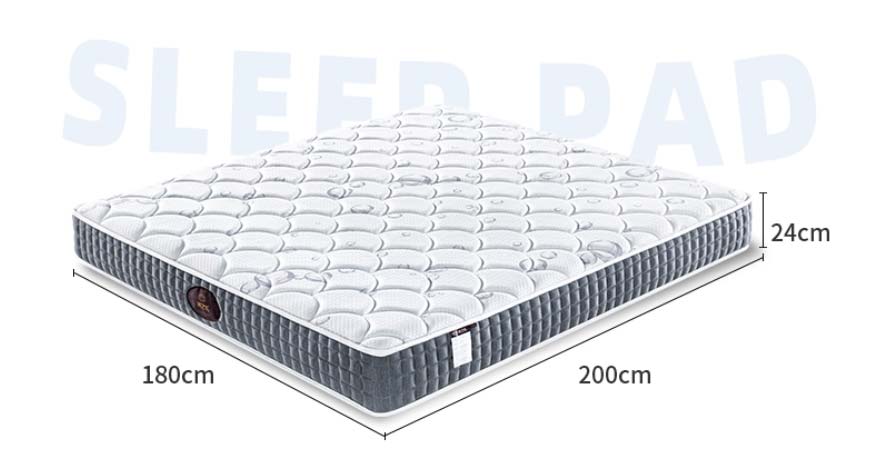 3d Breathable Latex Hybrid Mattress